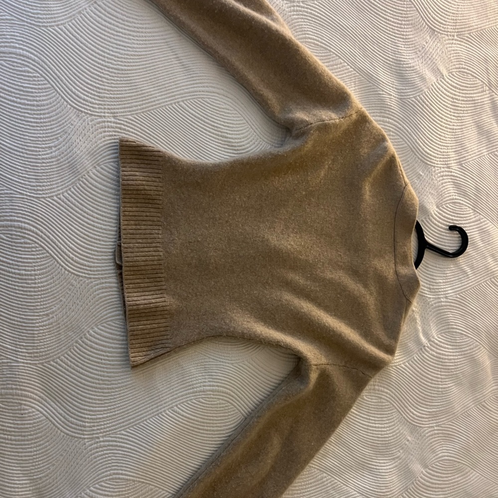 Reformation ‘Novera’ Wool Regenerative Oatmeal Cardigan - XS - Picture 7 of 7